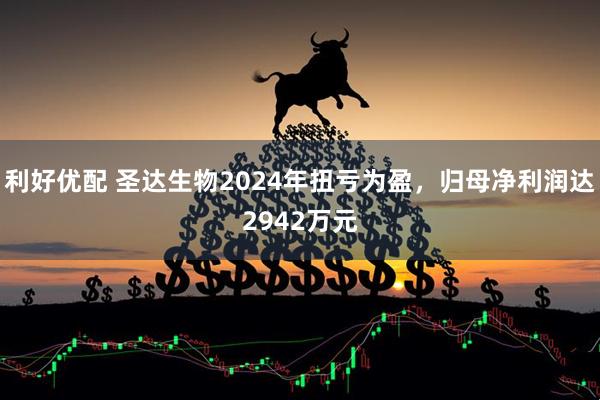 利好优配 圣达生物2024年扭亏为盈，归母净利润达2942万元